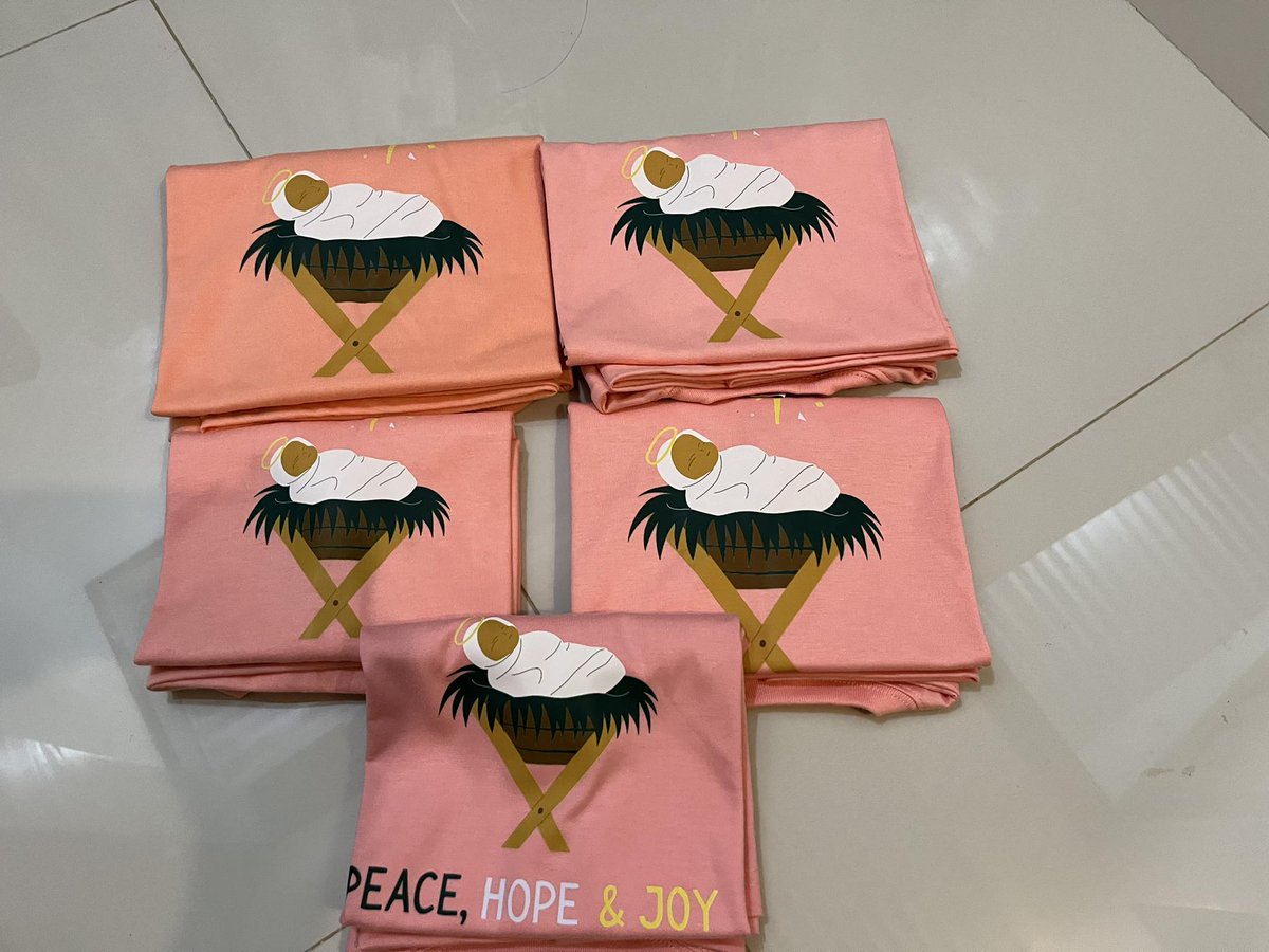 JabPrintsandCo's tweet photo. Spreading good vibes with our previous project: Family shirts that embody peace, hope, and joy! 💖✨

Message us now for inquiries! 

#familyshirts
#customshirts 
#companyshirts
#tshirtprinting
#digitalprintingservices
#dtfprinting
#jabprintsandco
#StickerLabelPrinting https://t.co/opuykfxeZ8