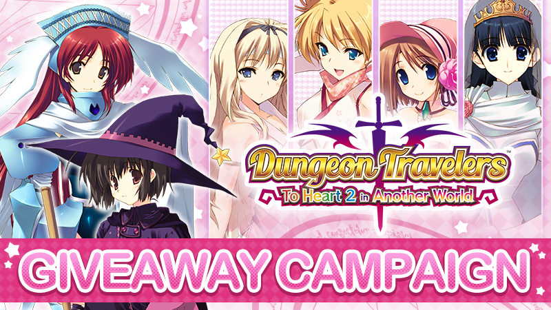 shiravune's tweet photo. Dungeon Travelers: To Heart 2 in Another World GIVEAWAY CAMPAIGN ✨

／
Free Copy x 1 Winner 🎮🎁
＼
Repost🔁, Follow, and
Enter: https://t.co/csZ1emnnkH https://t.co/jDxkitNrNP