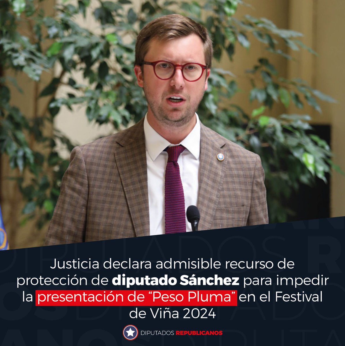 📌 La Corte de Apelaciones de #Valparaíso declaró admisible el recurso de protección presentado  por vecinos y nuestro @sanchezdiputado para que el cantante “Peso Pluma” se presente en la versión 2024 de @elfestival 💪

Más detalles en #SoyChile 👇 acortar.link/99428B