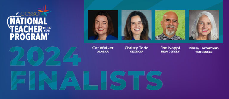 Mr. Nappi is a finalist for National Teacher of the Year!