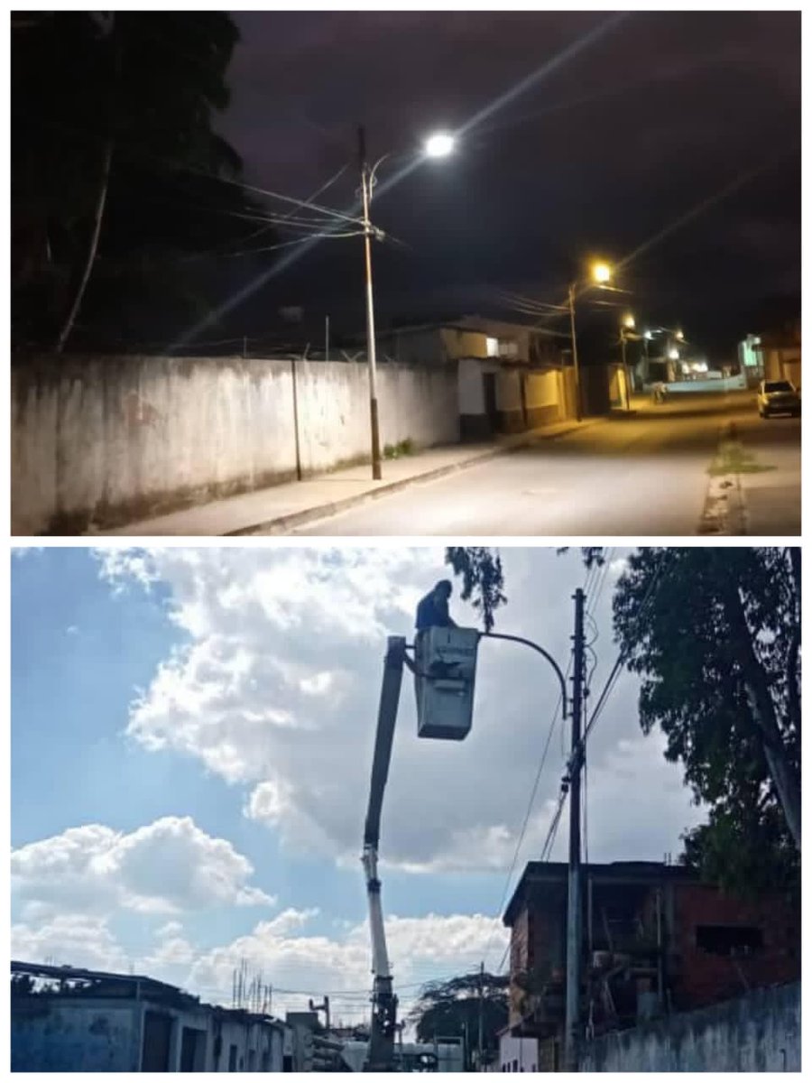 |🇻🇪Crespo
#24Ene
.. Junto a los equipos de corpoelec seguimos iluminando nuestras calles! Gracias a la aplicación VenApp del Buen Gobierno nuestro pueblo interactúa con nuestro pdte y como un solo gobierno se van cumpliendo las acciones! Sigamos juntos construyendo victorias!