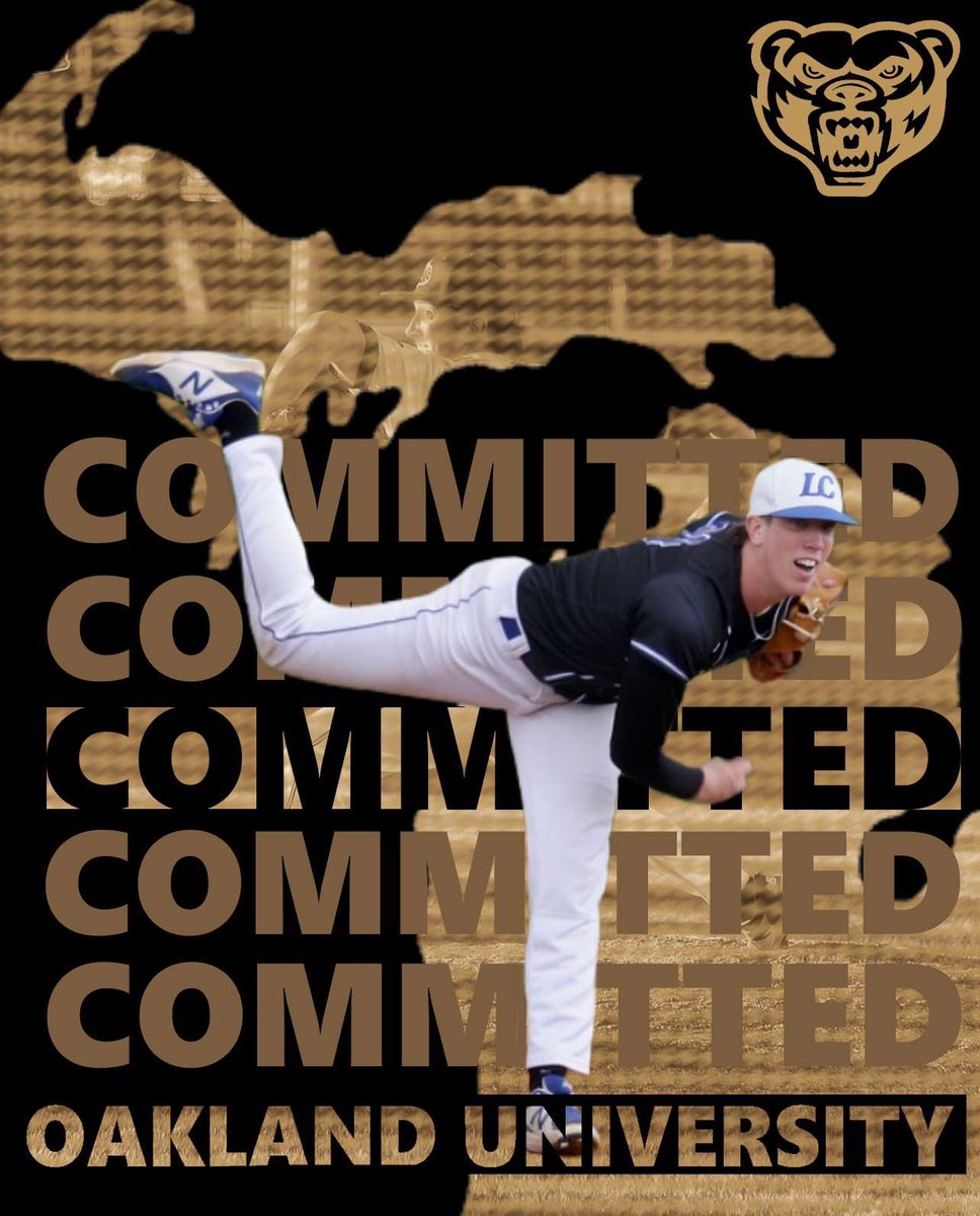 Committed <a href="/OaklandBSB/">Oakland University Baseball</a>