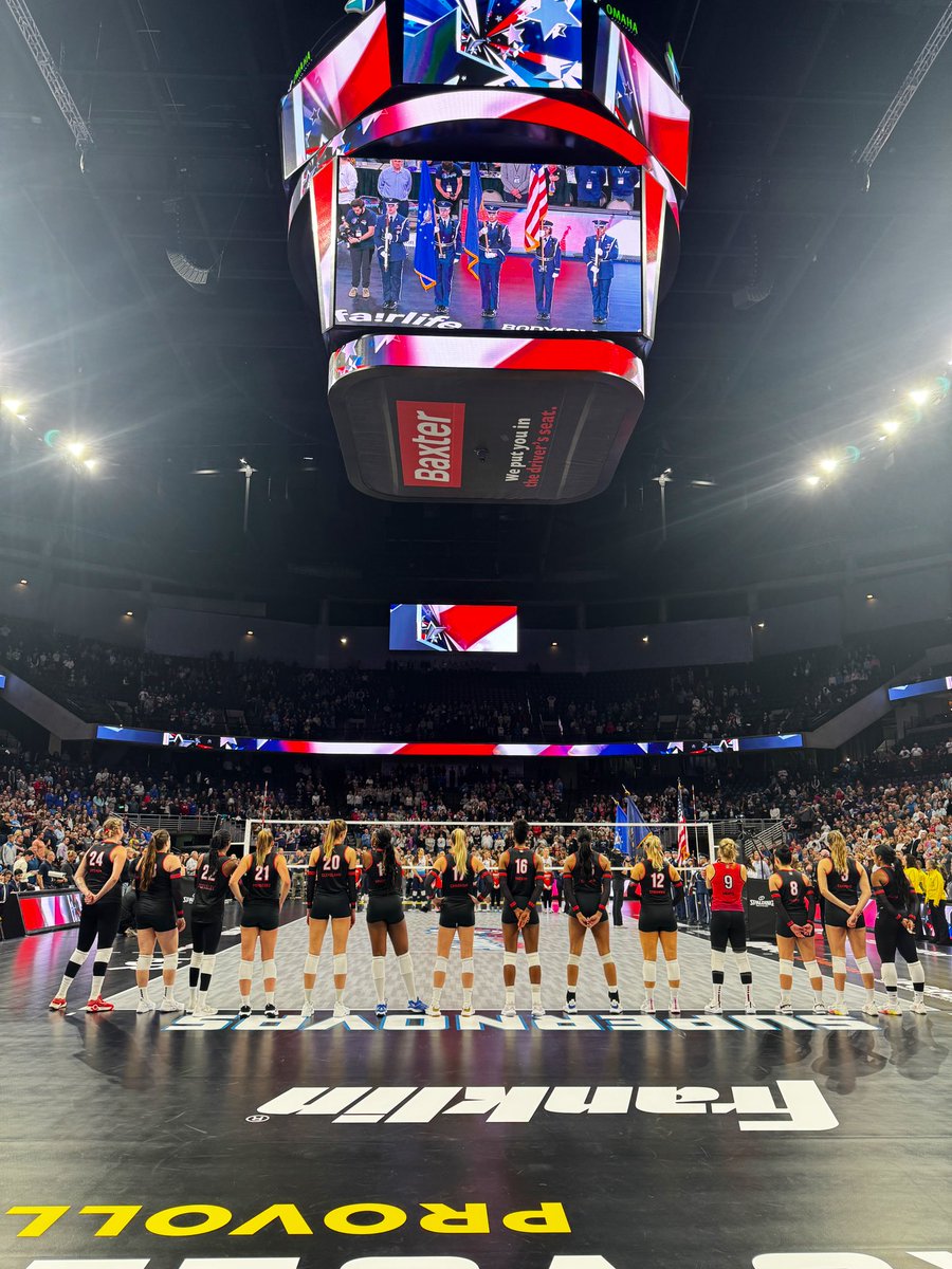 I will literally never take this moment for granted. Pro volleyball is being played tonight in the United States. 📺: youtube.com/live/KmOX85g6p…