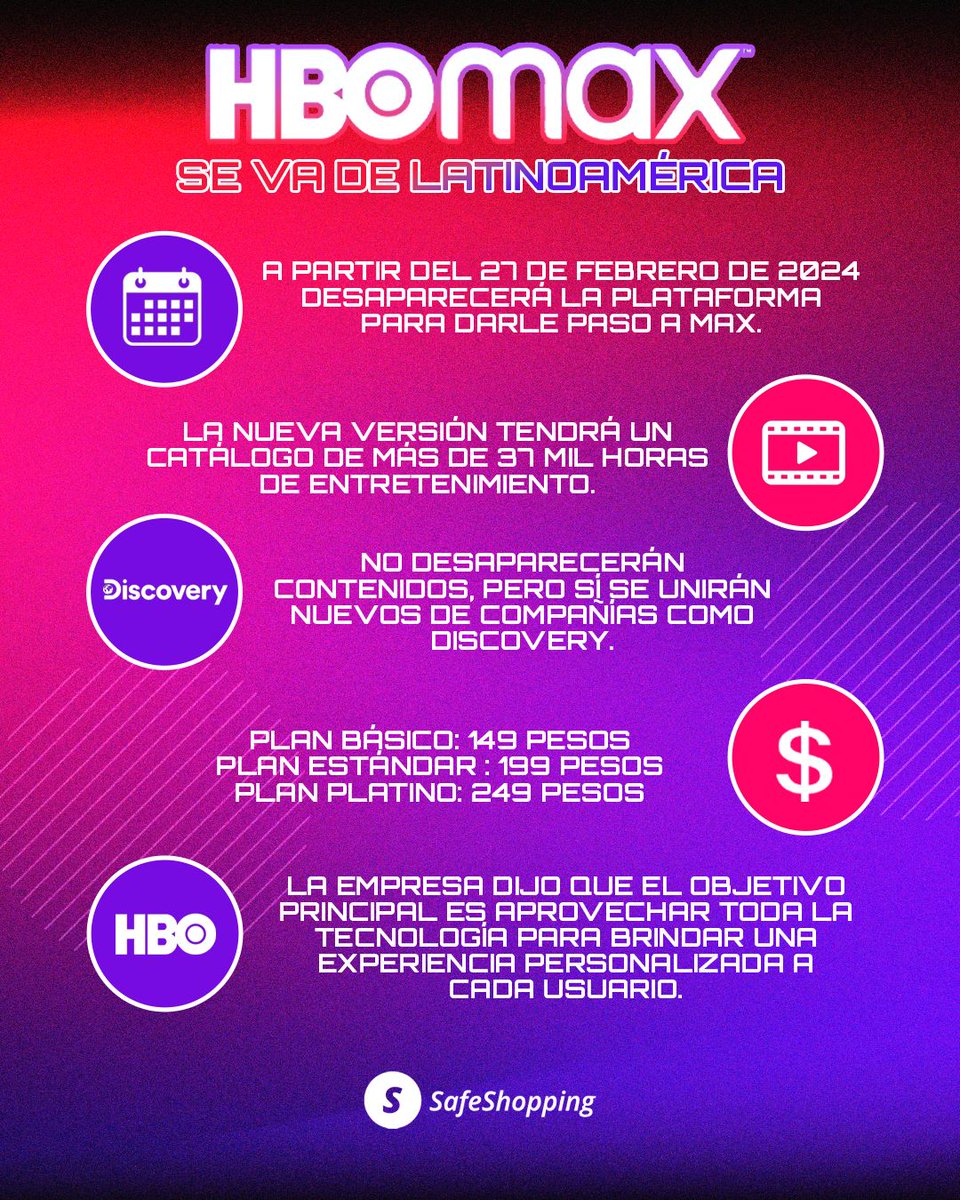 ¿Por qué se va <a href="/HBOMaxLA/">Stream en Max Latinoamérica</a> de Latinoamérica? 

Estos son algunas de las razonas que el gigante del entretenimiento.