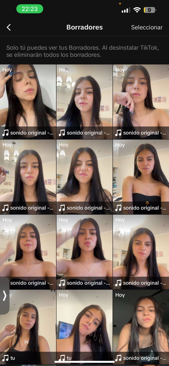 a mi me descuidas y hice 20 tik toks