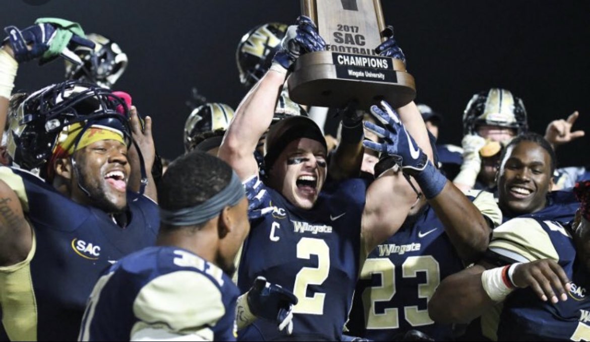 After a great visit I am blessed to receive an offer (PWO) to <a href="/WingateFb/">Wingate Bulldogs Football</a>! <a href="/CoachUlassin/">Nick Ulassin</a> <a href="/BTownBulls7v7/">LJ Flintall</a> <a href="/WarriorsWA/">Western Alamance HS Football</a>