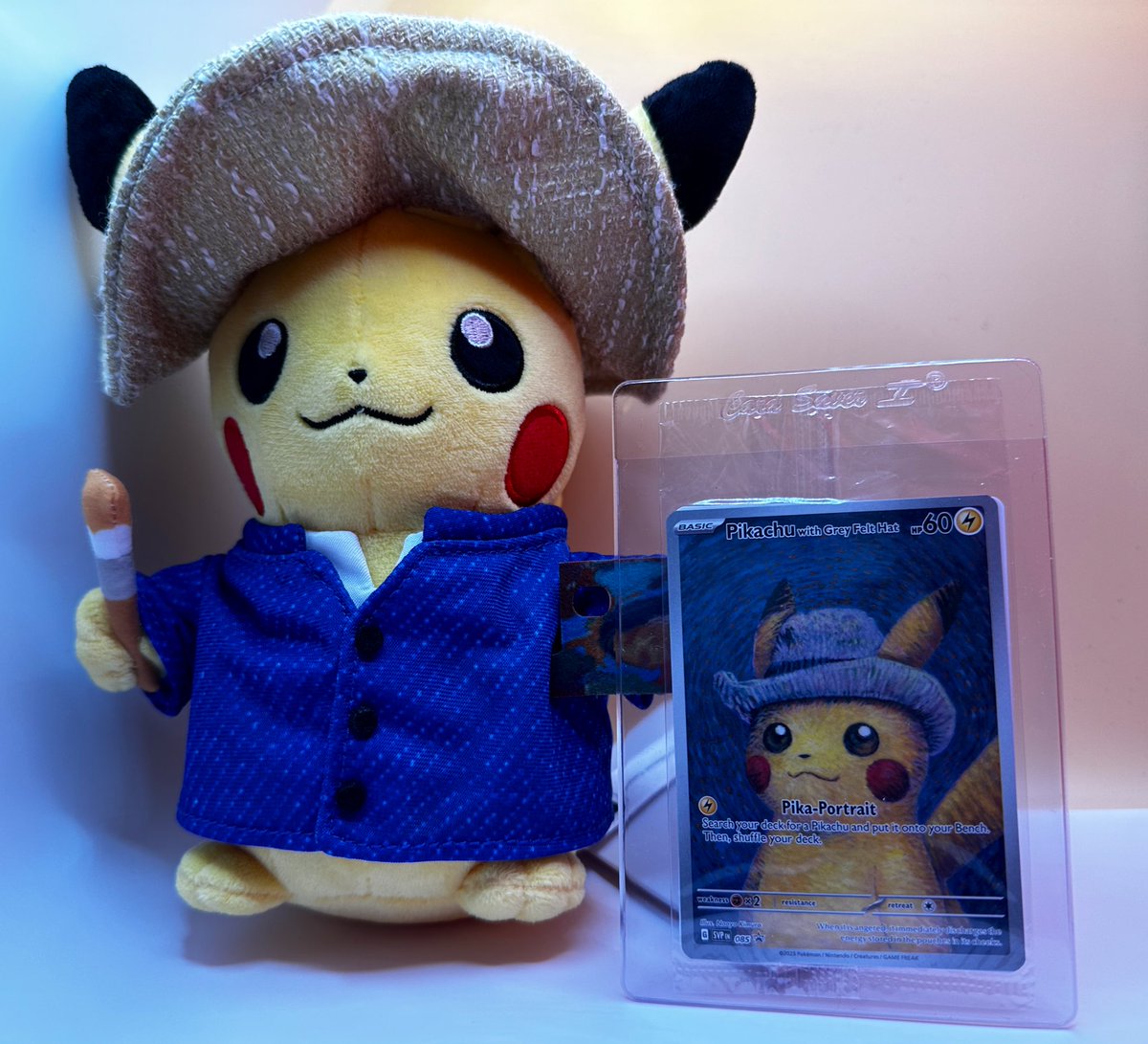 🎨VAN GOGH PIKA GIVEAWAY🎨

One lucky winner will receive a plushie and promo! To enter the giveaway - 

💟like this post
↪️repost this post
✅follow <a href="/DJdeemO_/">DJdeemO</a> 

Winner will be chosen January 31st, good luck everyone and thank you for supporting me 🍀🫡

Free shipping US and INTL