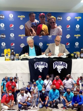 A través de <a href="/DeportivasVV/">Deportivas VV</a> felicitamos a <a href="/EmpresasPolar/">Empresas Polar</a> por el acuerdo de patrocinar la #SerieDelCaribe por tres ediciones y recordarle a Lorenzo Mendoza que se acuerde que echó a la calle a más de 10mil padres desde 2016 y que no quedará impune.
#Venevisión #AtrapaLaEmoción
