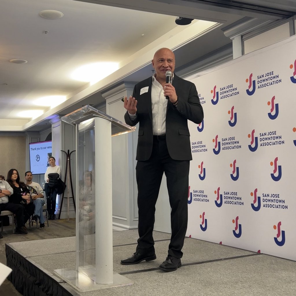 San Jose Downtown Association’s CEO Alex Stettinski and Director of Marketing and Communications Robert Robledo kick off our Town Hall to discuss #DTSJ’s economic recovery over the past two years and what’s ahead this year.