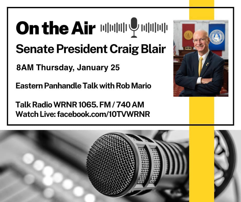 Senate President Craig Blair tweet media