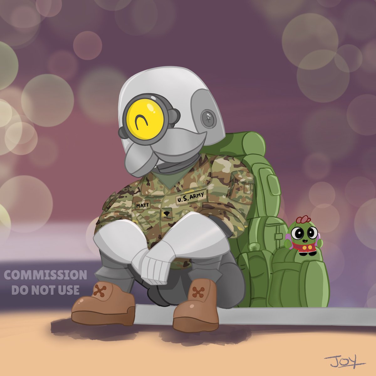 Commission for Matty! I had so much fun drawing the camo (and pain, mostly pain) #brawlstars #brawlstarsfanart #brawlstarsart