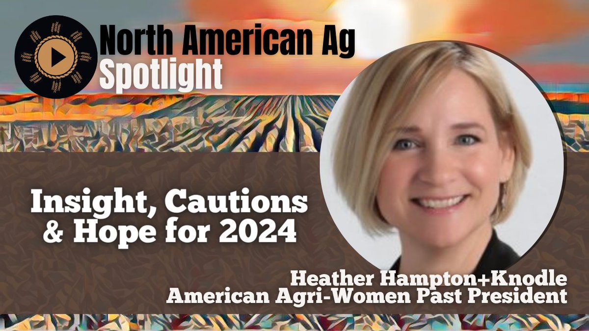 This week on #AgSpotlight Chrissy sits down with Heather Hampton+Knodle to discuss what to expect this year in terms of the election, policy &amp; how to manage the constant barrage of incoming information. 

Find the episode on Apple, Spotify, Amazon, Google Podcasts or here