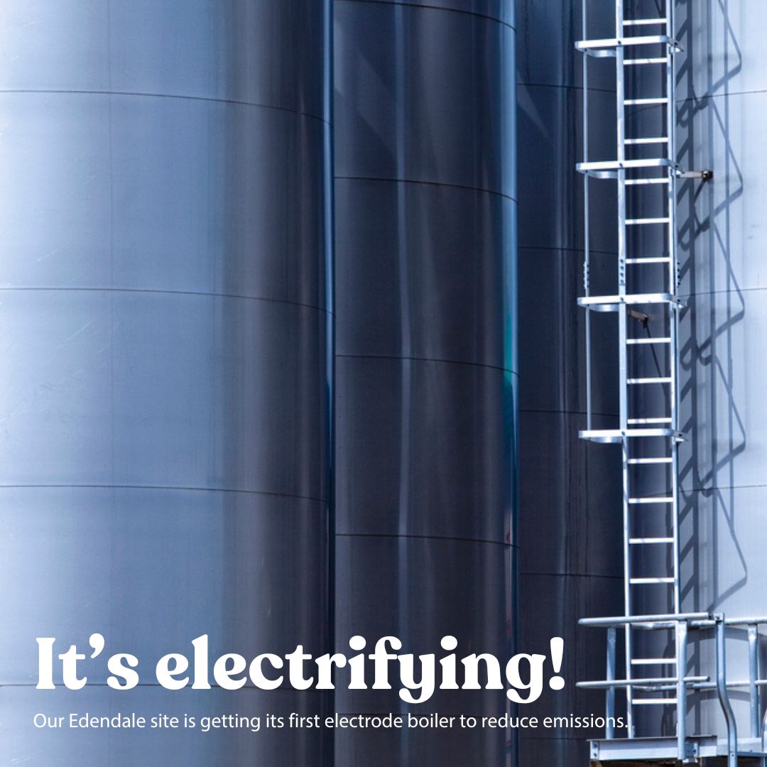 ⚡ We’re delighted to announce we’ll be installing our first electrode boiler at our Edendale site which will reduce the site’s emissions by around 20% or 47,500 tonnes of CO2e per annum - the equivalent of taking almost 20,000 cars off New Zealand roads. fonterra.com/nz/en/our-stor…