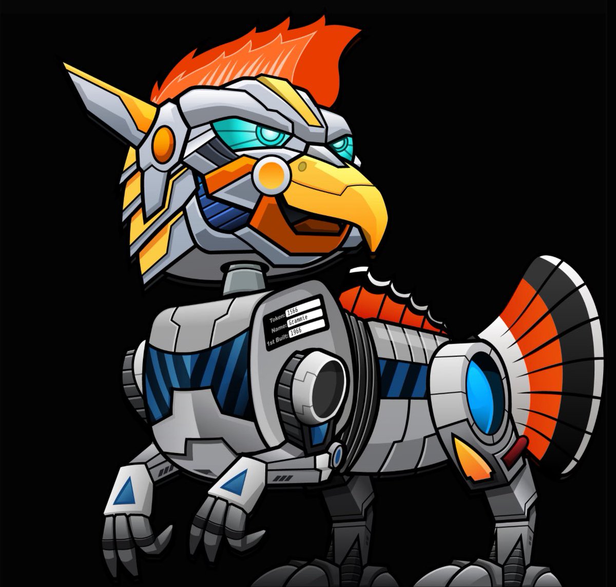 BullFit_Hustler's tweet image. Zoilo RoboPet #1566 ‘Grammie’ 

@thedrunkrobots #Zoilo #NFT