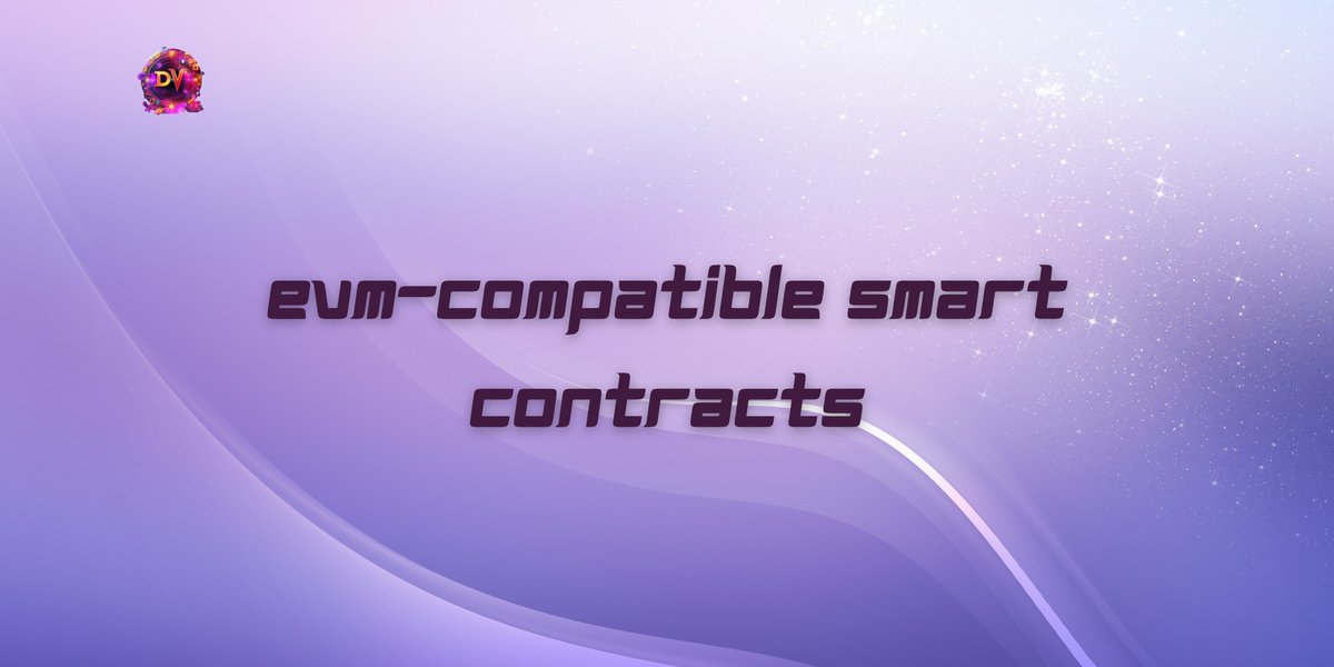 Empower your decentralized applications with seamless deployment and execution! Fully supporting EVM-compatible smart contracts, broadening the spectrum of possibilities for your applications. 💡