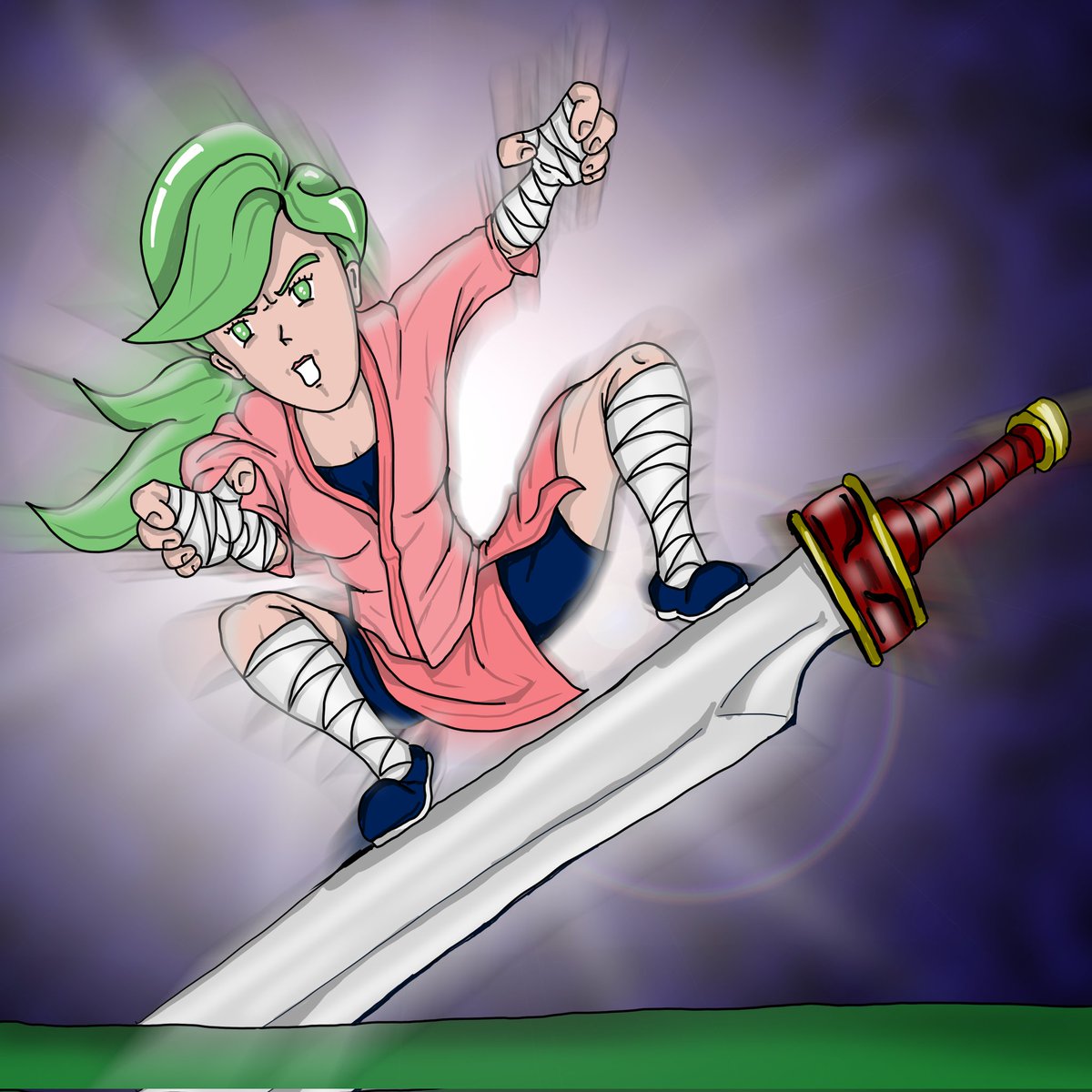 Joejei13's tweet image. New Hero.. Lady Fighter... 🤟😁 #JCDP #illustrations #Illustrator #cartoon #CartoonArt  #Design