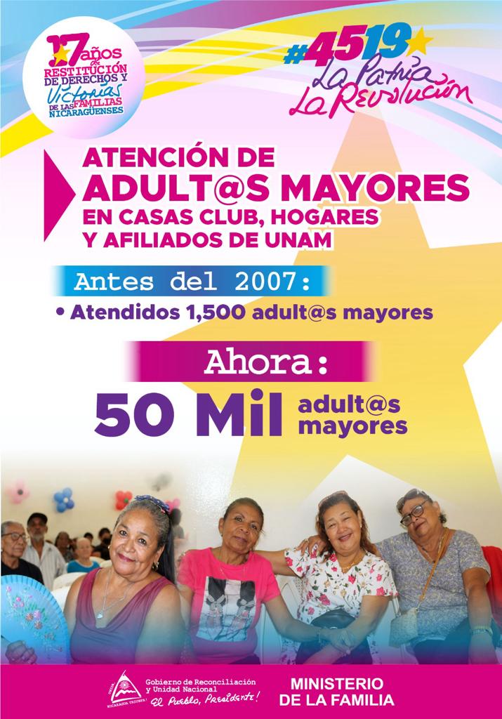 💥🇳🇮🗣Ministerio de la Familia / 17 años de Restitución de Derechos y Victorias de las Familias de Nicaragua 

<a href="/canelo_anjel/">Anjel Canelo</a>
<a href="/jacitd/">kevin jacitd espinoza sandoval</a>
<a href="/SiempreEnTrinch/">Siempre En Trinchera</a>

#4519LaPatriaLaRevolución #UnidosEnVictorias
