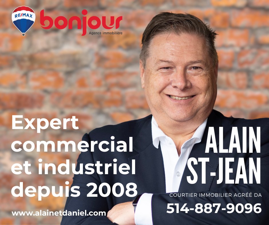 AlainRemax's tweet photo. - On s'occupe de vous depuis 2008
- Expert commercial et industriel.
- Vidéos et photos HDR et par drone
- Commission compétitive
Expérience, intégrité et confiance ! https://t.co/GAws5KyJwh