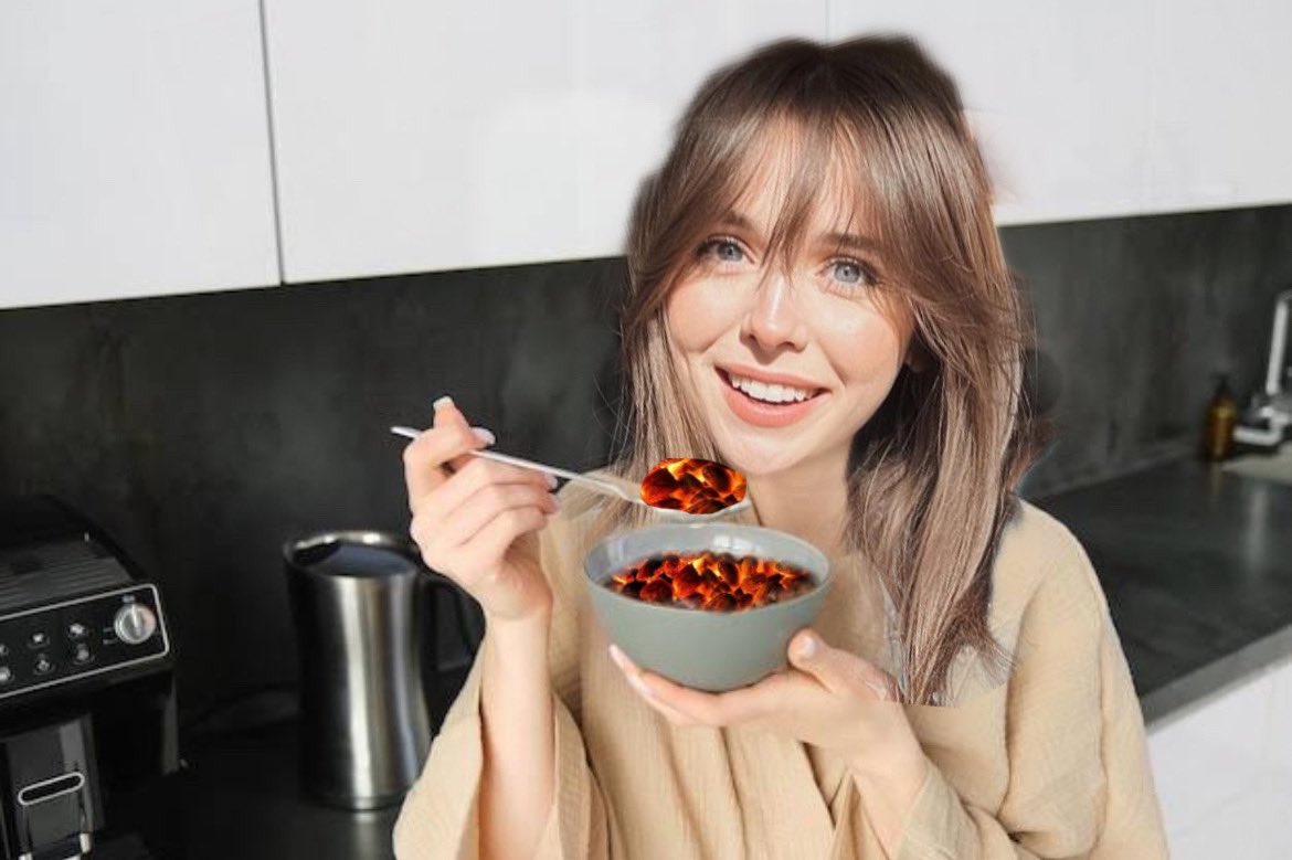 Acacia “rather eat hot coals than copy someone” Kersey