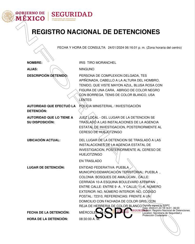 Ultrapuebla's tweet photo. Apresan a Iris Tiro Moranchel, hermana de Edmundo y Leonardo, dueños de #Invergroup y #Sitma, quienes estafaron a cientos de personas; fue capturada por elementos de la @FiscaliaPuebla en Bosques de Amalucan en #Puebla capital. https://t.co/UICXETBAMp