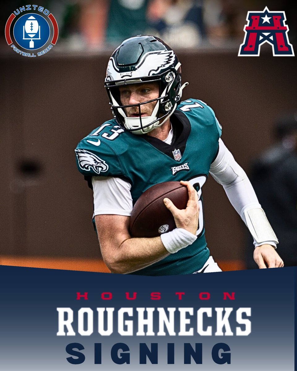 AceUFM's tweet photo. #BREAKING The Houston #Roughnecks have WAIVED their 3rd year QB Kenji Bahar and signed Reid Sinnet out of San Diego!
Sinnett was on the @XFLBrahmas in season 1 of the #XFL and has been a traveler in the #NFL .
There are now 3 fresh faced QBs in Houston!
#RoughEmUp #USFL #UFL #DaRig