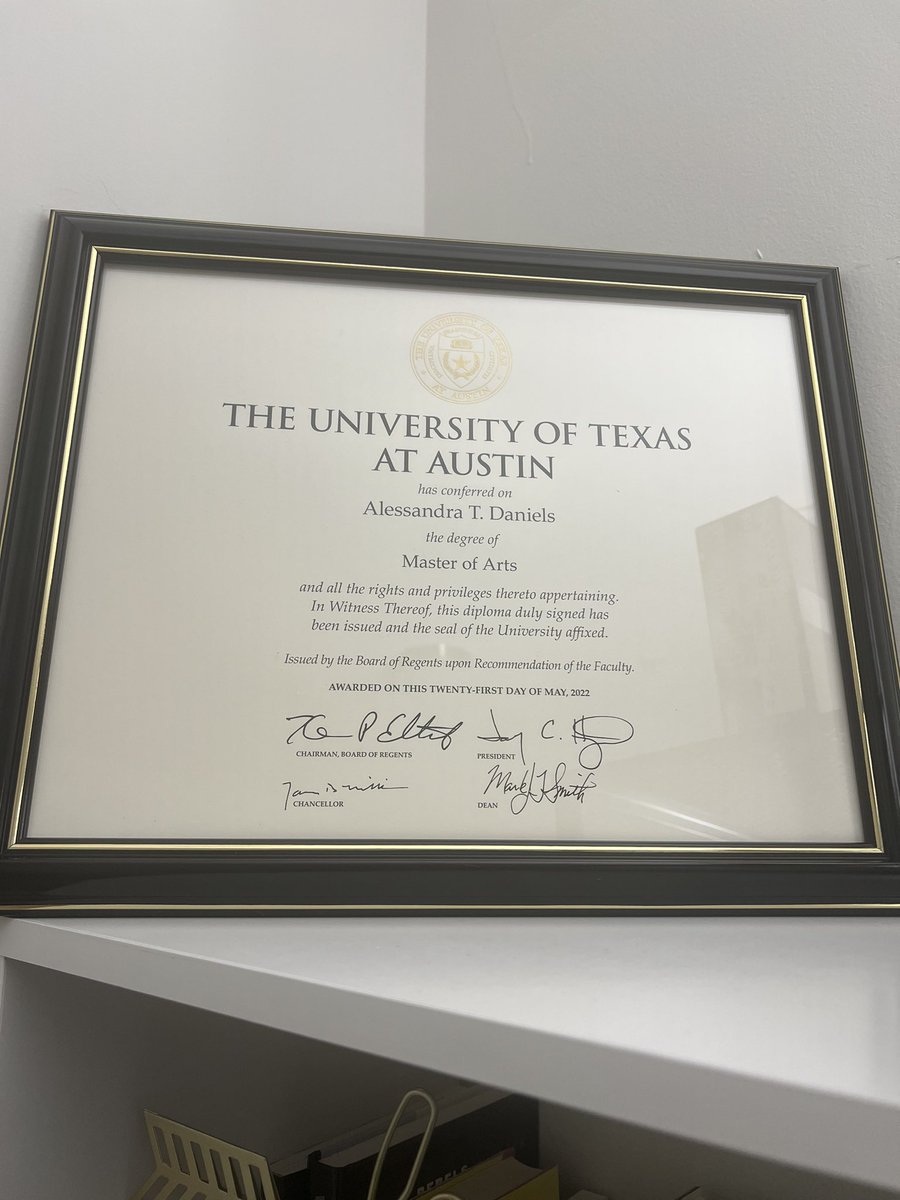 Alessandra (Sascha) T. Daniels, M.A., B.A. tweet media