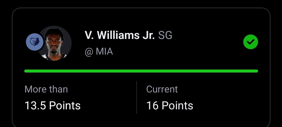 Let's GO Vince! ✅️
