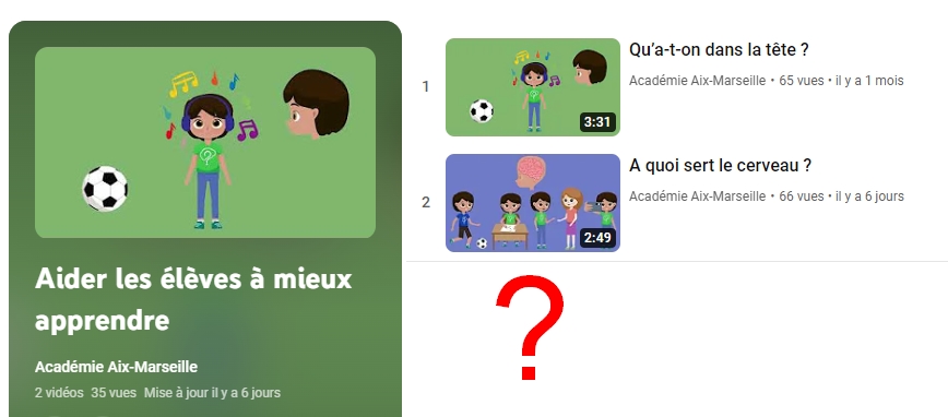 KimpeLaurent's tweet photo. Déjà 2 vidéos dans notre collection "Comment aider les élèves à mieux apprendre". La prochaine sort lundi. De quoi va-t-elle parler ? Un indice : De cellules essentielles pour la mémorisation. https://t.co/Z3p9TG1C0p https://t.co/WGN7X9cKLa https://t.co/NLW7DByDj9