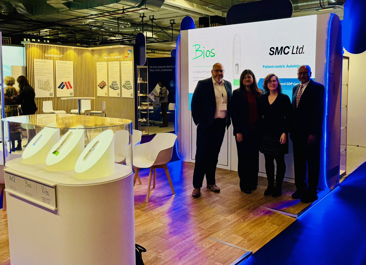 Welcome day 2 of Pharmapack Paris! Join us at the SMC booth A80 where our SMEs will be on hand demonstrating our newest autoinjector platforms. We also have examples of our pharmaceutical manufacturing, including device manufacturing, full assembly, and fill-finish capabilities.