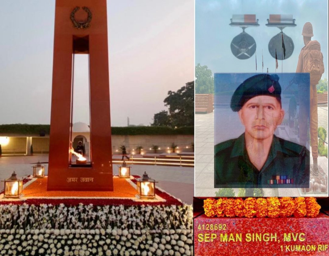 It is the will-power & fighting spirit of our Braves which has led to famous victories in the past. Sep Man Singh, #MahaVirChakra, was one such #warrior who silenced enemy’s three LMG positions in Poonch Sector in #1948War. Homage to gallant #1KUMAON warrior on his #BalidaanDiwas