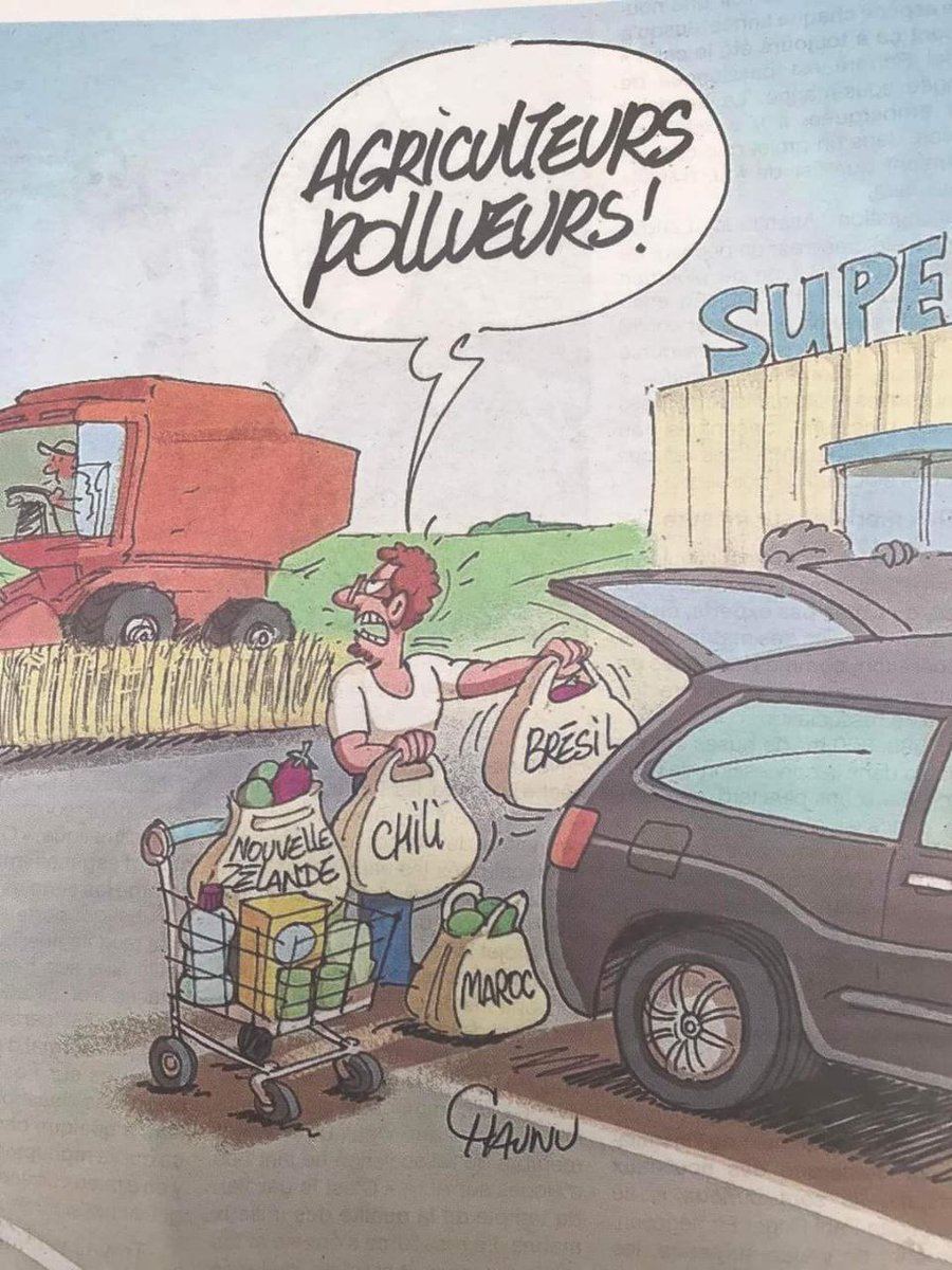 KimJongUnique's tweet photo. Cette image résume bien les raisons du mouvement des #AgriculteursEnColere : l'UE leur impose des normes environnementales toujours plus strictes, mais facilite l'importation de produits de l'autre bout du monde en les exonérant de taxes.

L'UE, c'est le pire du socialisme et le pire du libéralisme.

#ALGMRT l #AgriculteursEnColere l #Mauritanie l #OQTF l #Constitution l #Frexit l #Rungis

➡️ Telegram : https://t.co/2B3Bfaol4g