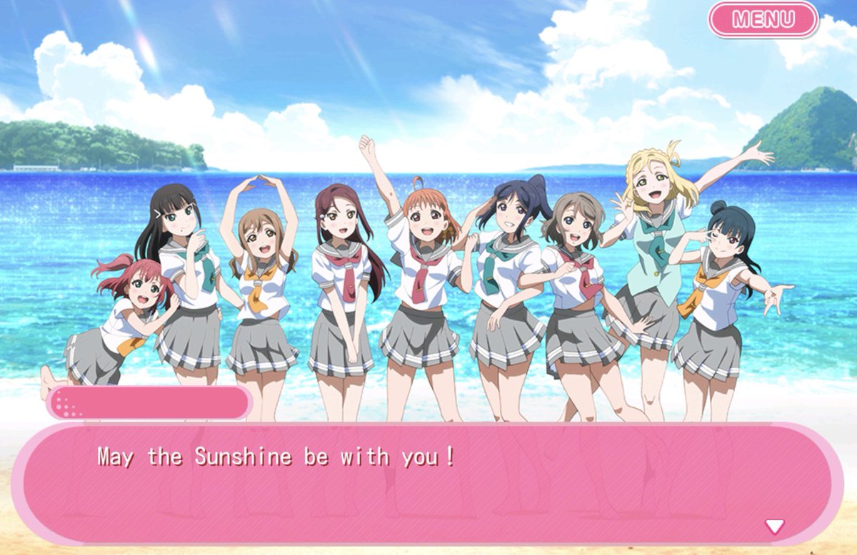 RuddyDubois's tweet image. School Idol Festival 1 was such a beautifully made game, it told and concluded so well the stories of μ's and Aqours. It had a very unique UI that felt so discernably Love Live, cute and playful, well made. It had a soul, it felt like such a coherent universe.