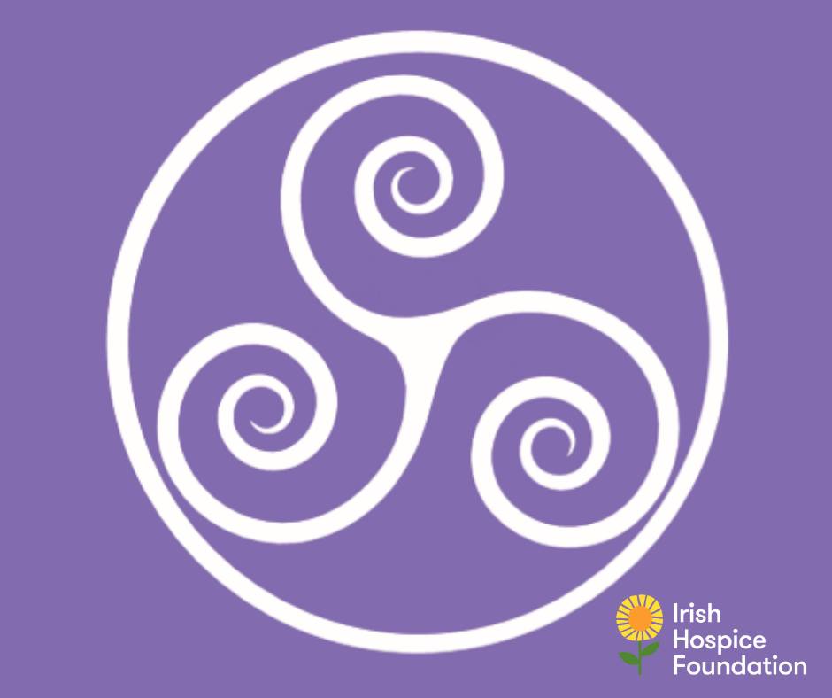 This is our End-of-Life symbol. We post it on the last Thursday of every month to remember those who've died in Ireland recently. Our thoughts are with all those who are grieving. Please remember you're not alone in grief. Call our Bereavement Support Line ☎️ 1800 80 70 77