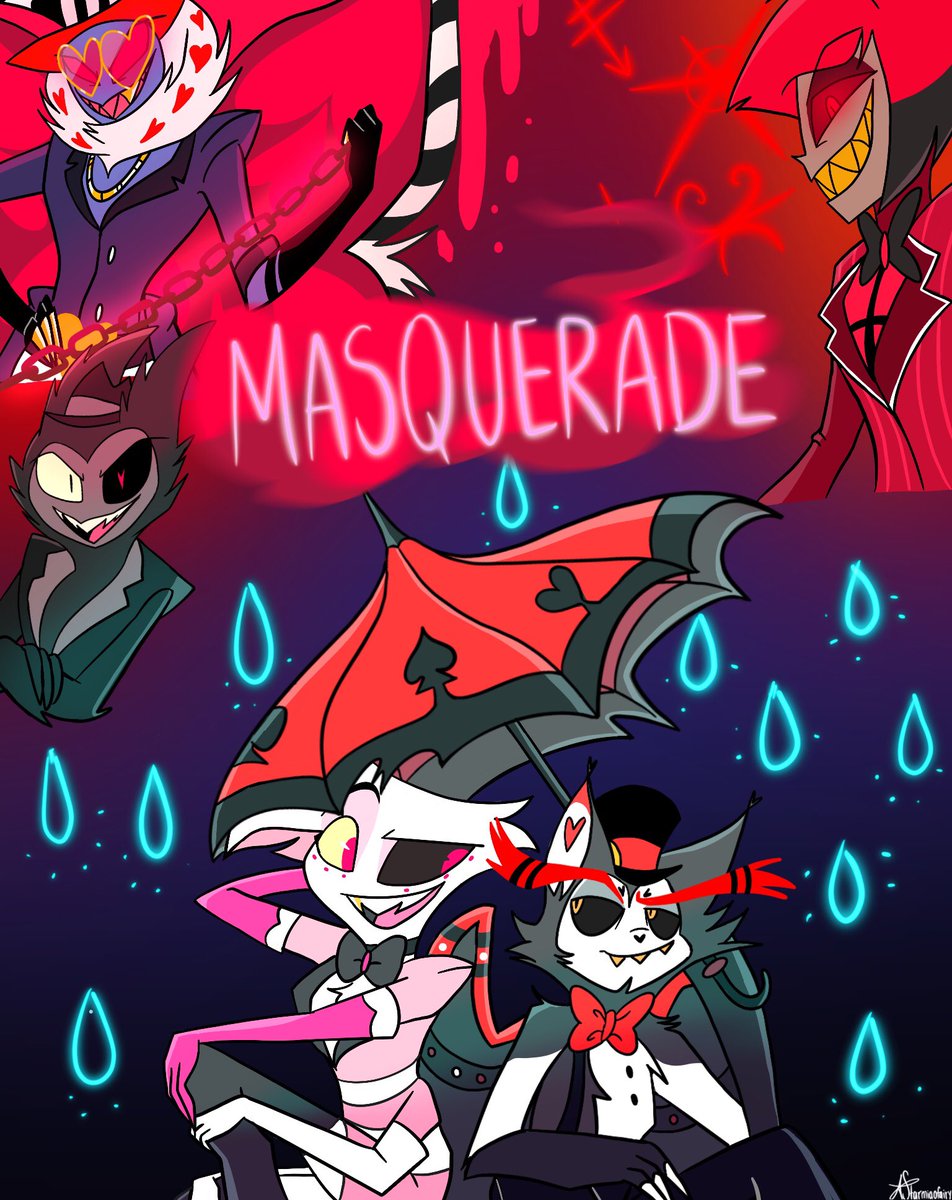 Here is the art I've drawn for the 1st batch of Hazbin Hotel