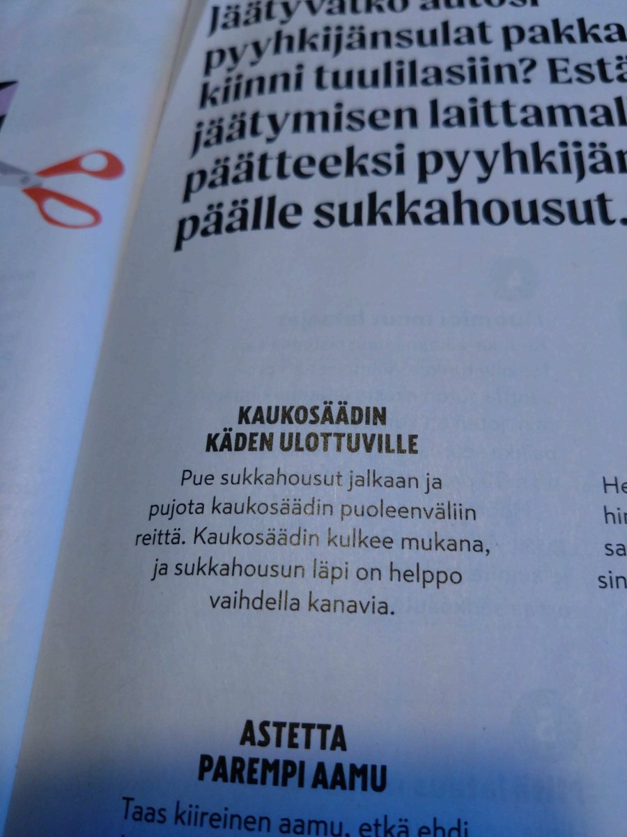 Niksi-Pirkan ohjeen mukaisesti taidan nyt lähteä ostamaan elämäni ensimmäiset sukkahousut!