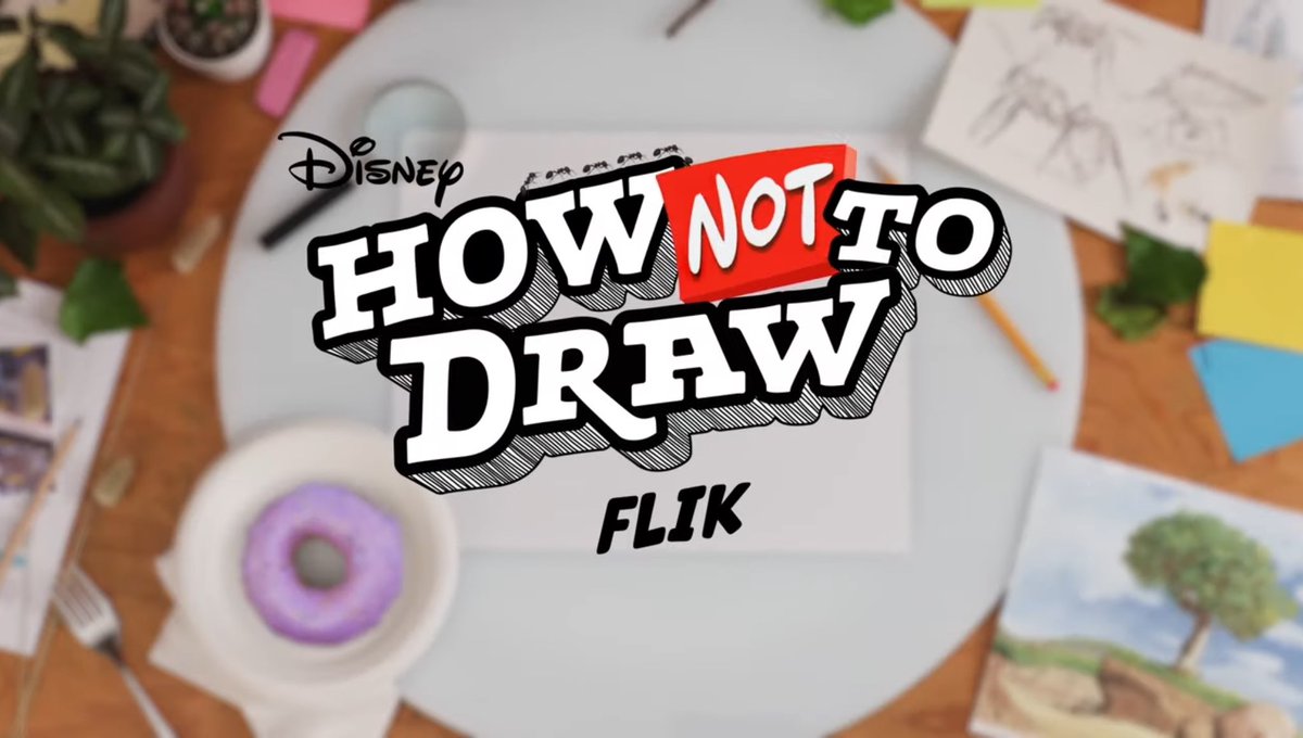 How NOT to Draw Flik from A Bug’s Life is out now! 🐜 youtu.be/aW9yORZxZl8?fe…