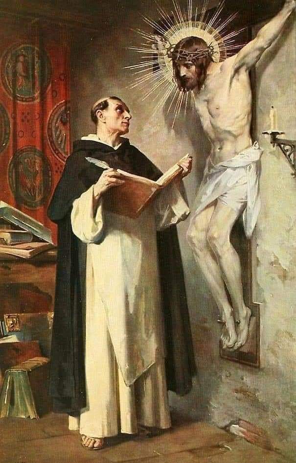 elbaifo's tweet photo. He aprendido más orando ante el crucifijo que en los libros.

Santo Tomás de Aquino. https://t.co/nyrhtCDDcY