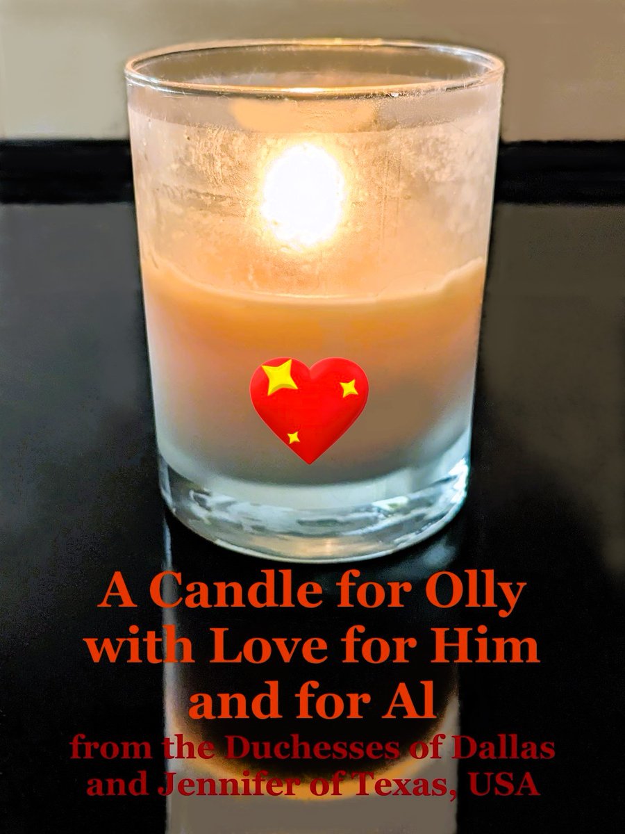 #ACandleForOlly