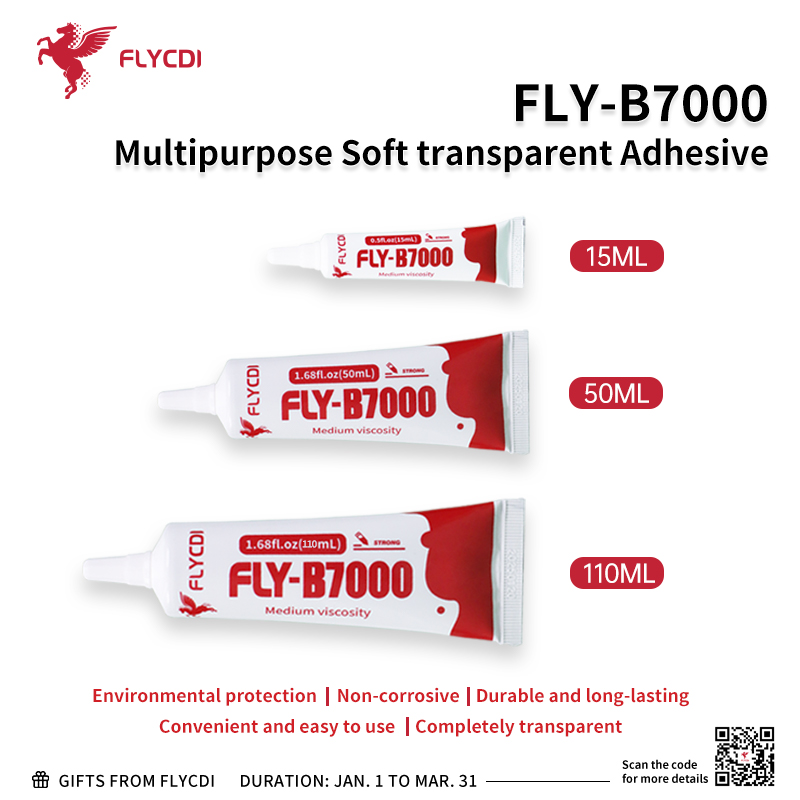 HFlycdi's tweet photo. FLYCDI NEW ADDITION:
FLY-B7000
FLY-T7000
👉Multipurpose Soft Black Adhesive
👉Multipurpose Soft transparent Adhesive

#adhesive #Mobileaccessories #mobileglue https://t.co/S6Jb7cL53b