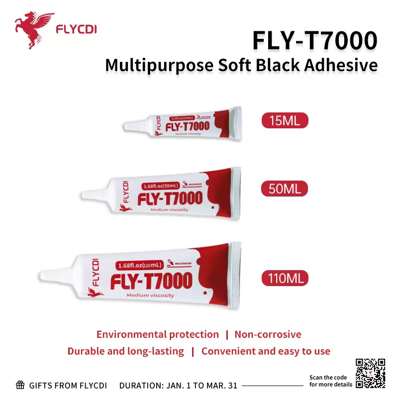 HFlycdi's tweet photo. FLYCDI NEW ADDITION:
FLY-B7000
FLY-T7000
👉Multipurpose Soft Black Adhesive
👉Multipurpose Soft transparent Adhesive

#adhesive #Mobileaccessories #mobileglue https://t.co/S6Jb7cL53b