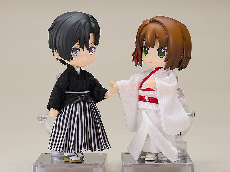gsc_goodsmile's tweet photo. 🌸　新商品情報　🌸

#ねんどろいどどーる
おようふくセット 白無垢／羽織袴
＿＿＿＿＿＿＿

▼ご予約はこちら
https://t.co/OhqWLqHTU0

▼パートナーショップはこちら
https://t.co/M2FbxR5ByE

#goodsmile #ねんどーる https://t.co/nlGyvBHuno