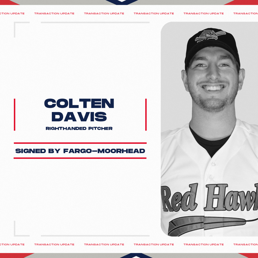 January 24 Transaction: @FMRedHawks signed RHP Colten Davis (@colten11davis). The @utrgvbaseball alum was superb in his pro debut for Fargo-Moorhead in 2023, going 7-0 with a 2.15 ERA in 9 appearances. baseball.pointstreak.com/player.html?pl…