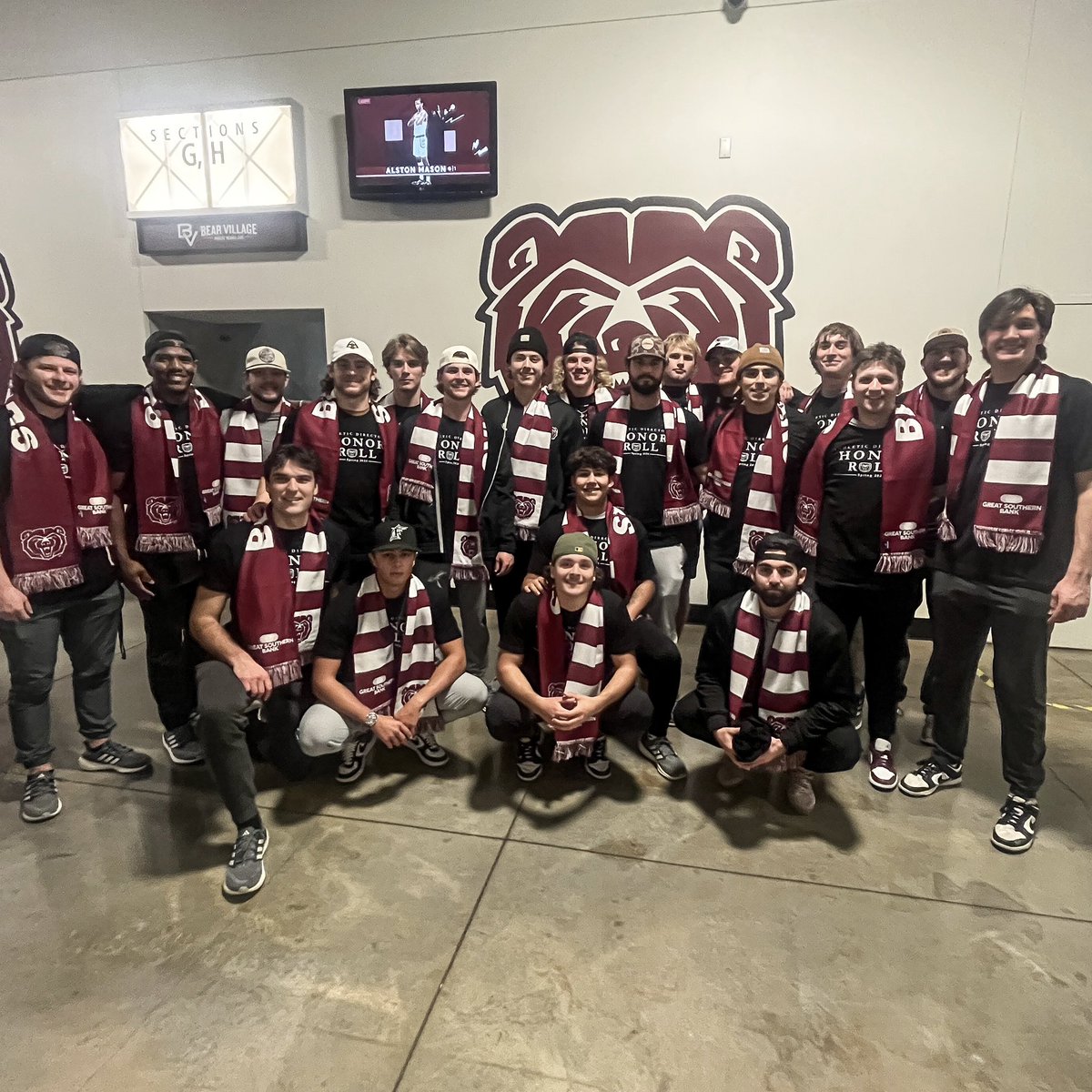 Academic weapons. 

You’re looking at your AD Honor Roll Student-Athletes 📚

Congrats fellas! 👏