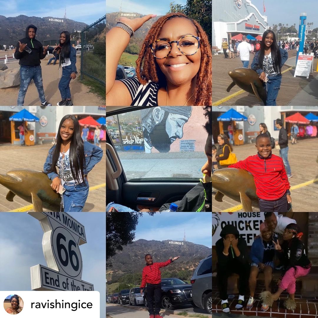California don’t owe us nothing we made memories in a short time! #mylovedones