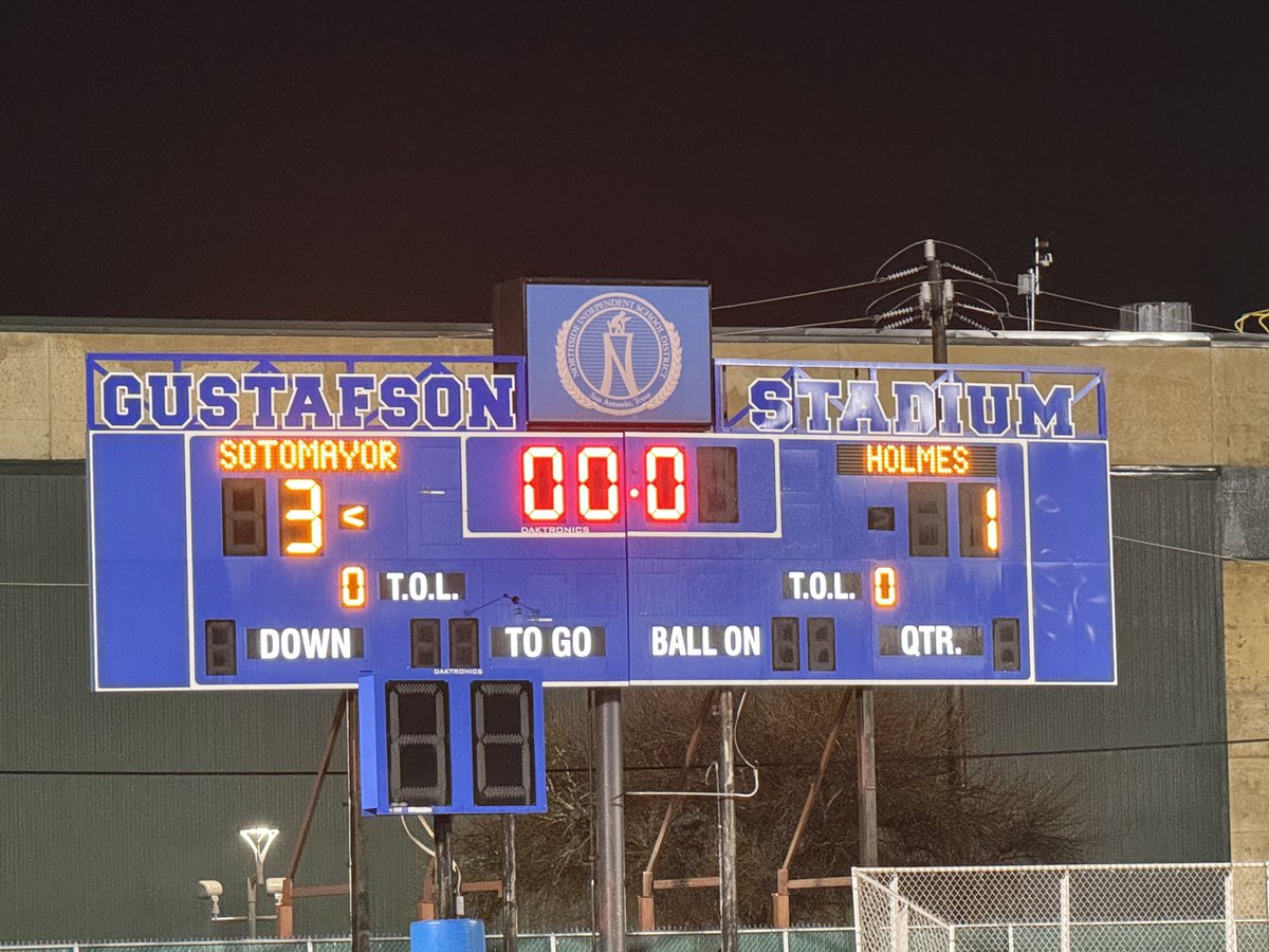 We join the rest of our awesome program at Sotomayor in winning our first district game in history! Let’s go!