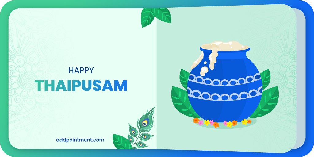 apptsoftware's tweet image. Wishing you a joyous and blessed celebration filled with health, happiness, and spiritual fulfillment. Happy Thaipusam! 🙏