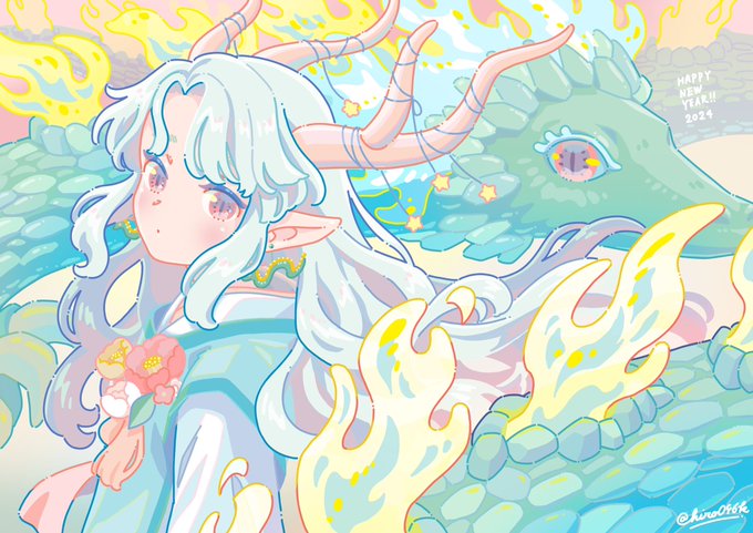 「eastern dragon flower」 illustration images(Latest)