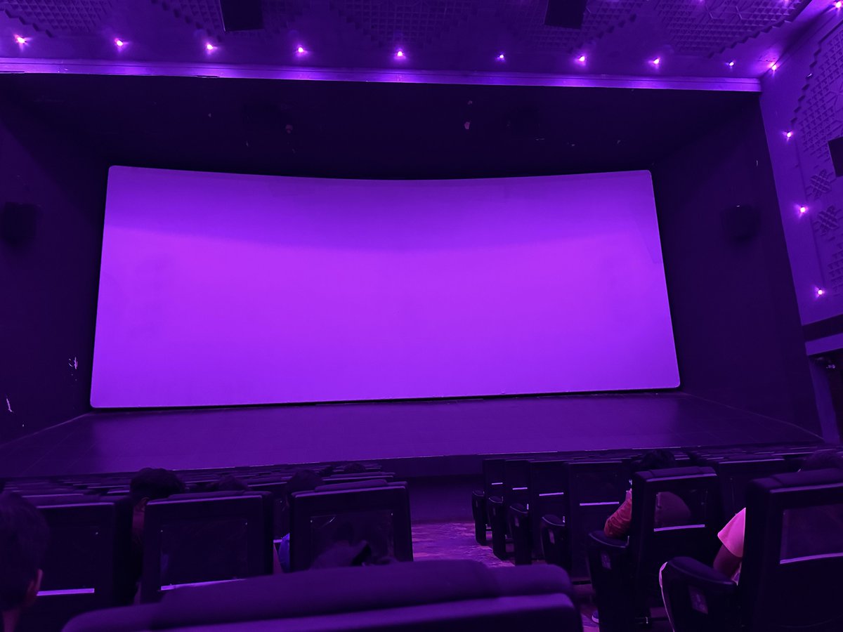 At @RohiniSilverScr after a long gap - seat upgrade is fantastic , feels very comfortable !
