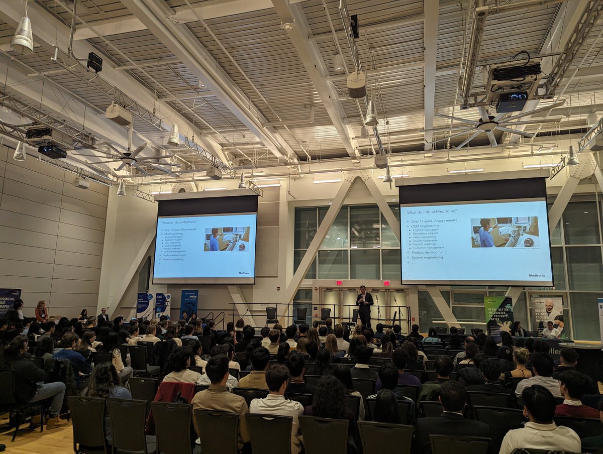 Great turn out from our students and industry partners at our @SBME_UBC Industry day. Nice to see all the different companies hiring. Thanks to our sponsors, organizing teams and students for delivering on this great event!