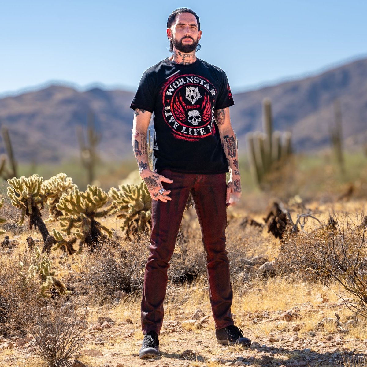 wornstar's tweet photo. Explore https://t.co/mwK95EMjUc and find your perfect look. π₯ π€
#wornstar #rocknrollstyle #createyourlook #livelifeloud #fueledbyrocknroll #rockstarfashion https://t.co/VhEYu2UbNb